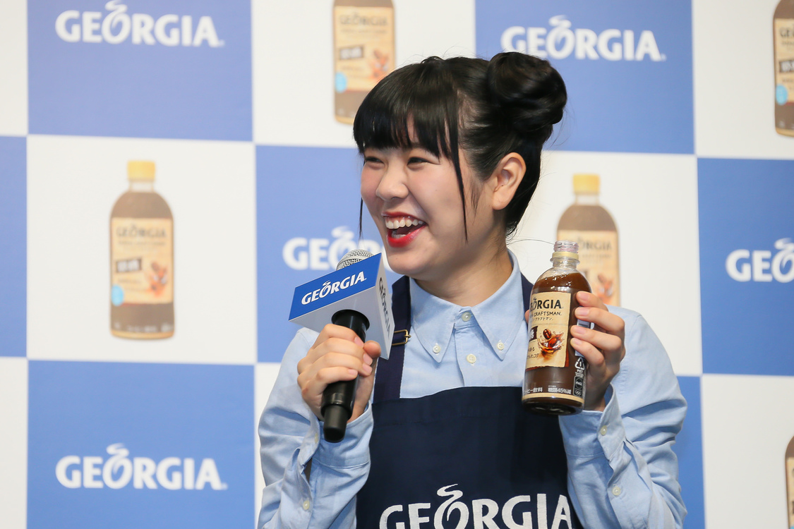 眉村ちあき＜『ジョージア ジャパン クラフトマン 微糖』発売記念イベント＞｜スパイラルホール（2019年6月18日）