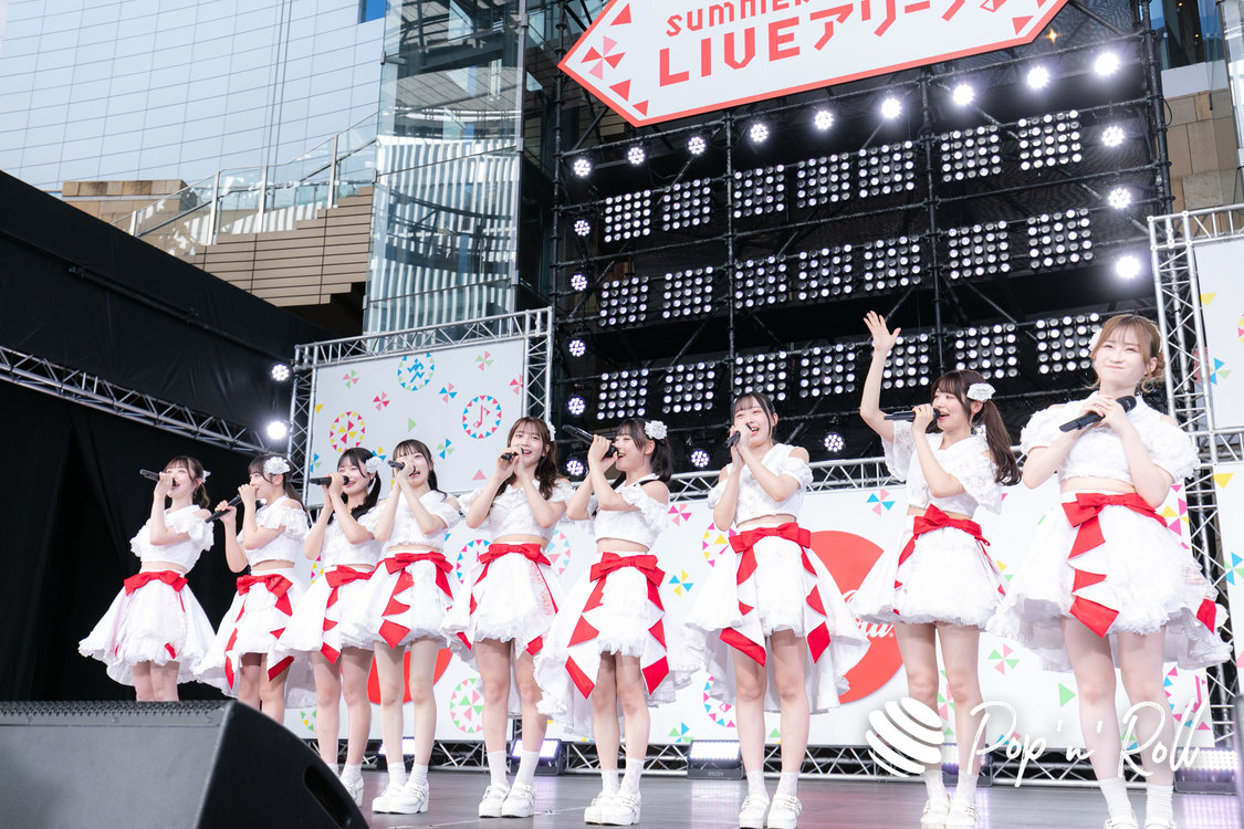 Peel the Apple＜六本木アイドルフェスティバル2023＞六本木ヒルズアリーナ（2023年7月30日）