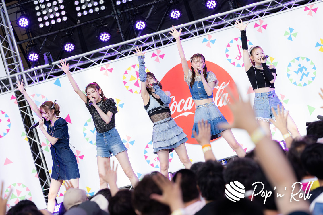 CROWN POP＜六本木アイドルフェスティバル2023＞六本木ヒルズアリーナ（2023年7月30日）