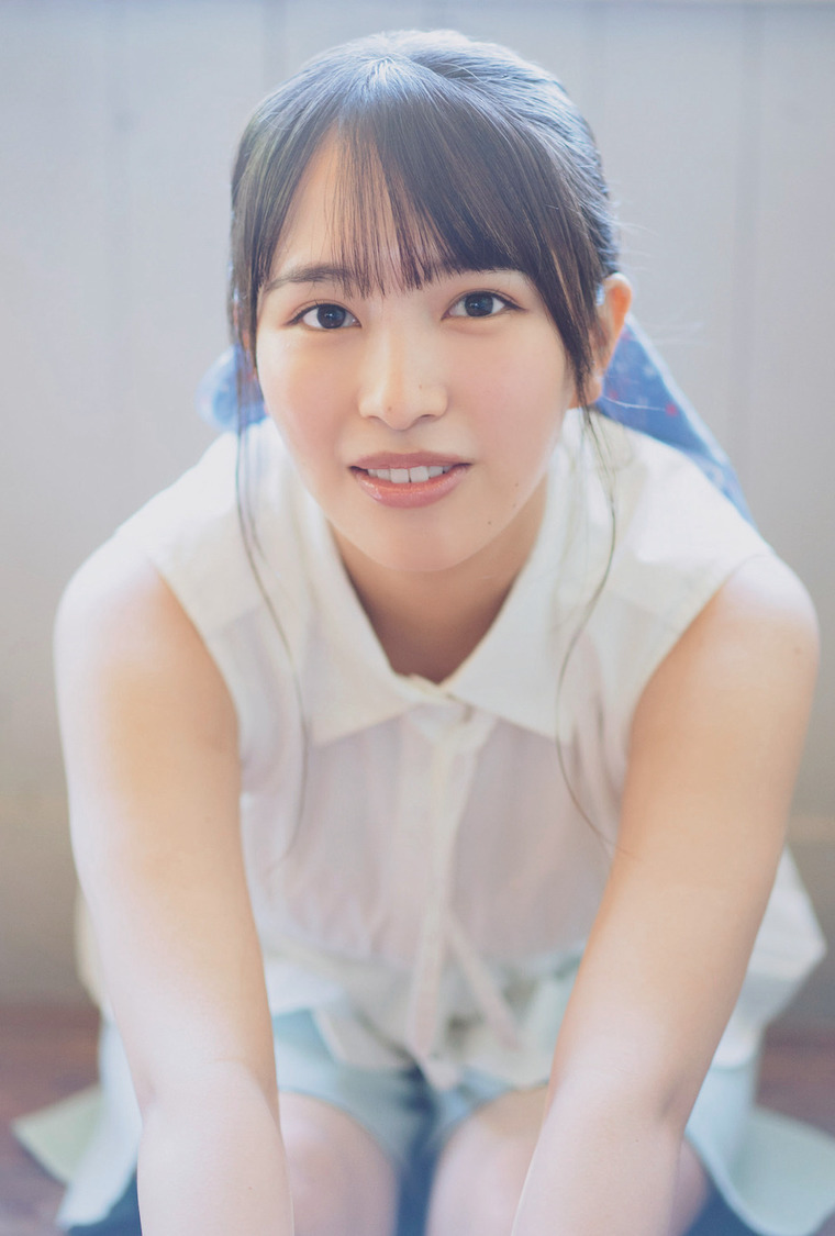 『B.L.T.2023年10月号』セブンネットショッピング購入特典ポストカード【川又あん奈（STU48）】