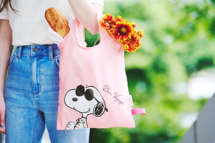 『ゼクシィ海外ウエディング 2023 Autumn&Winter』付録:スヌーピーエコバック(ⒸPEANUTS)