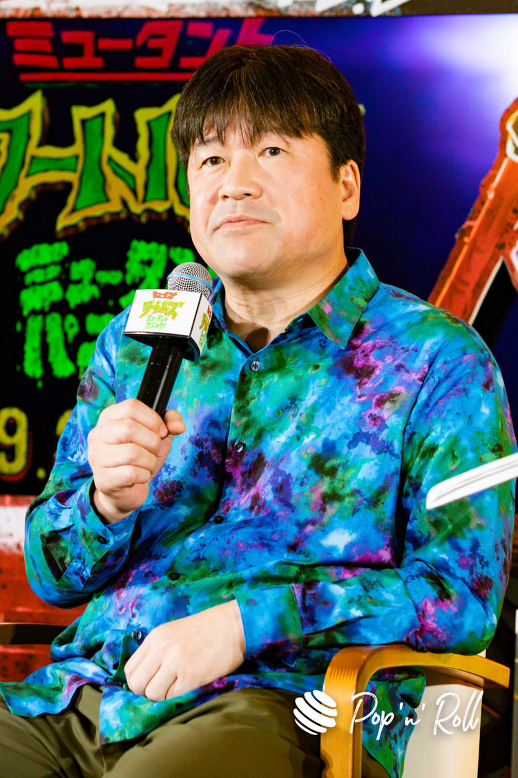 映画『ミュータント・タートルズ：ミュータント・パニック！』日本語吹替版完成報告会見（2023年8月23日）