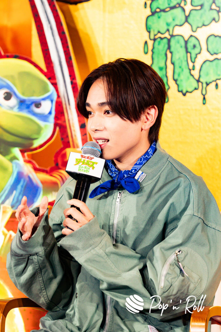 映画『ミュータント・タートルズ：ミュータント・パニック！』日本語吹替版完成報告会見（2023年8月23日）