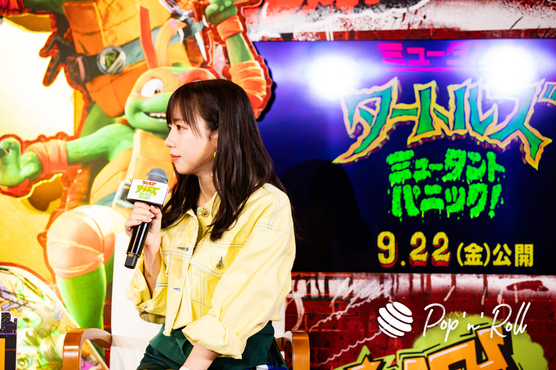 映画『ミュータント・タートルズ：ミュータント・パニック！』日本語吹替版完成報告会見（2023年8月23日）