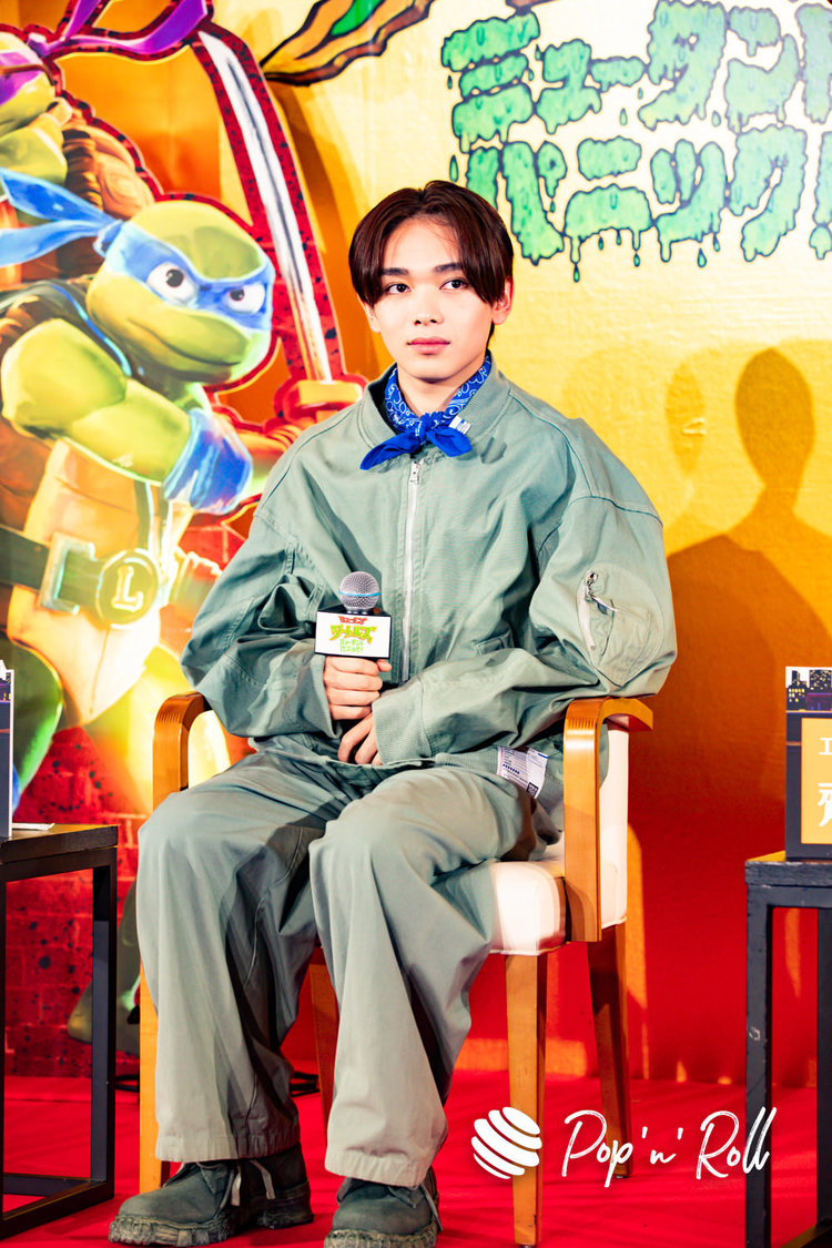 映画『ミュータント・タートルズ：ミュータント・パニック！』日本語吹替版完成報告会見（2023年8月23日）