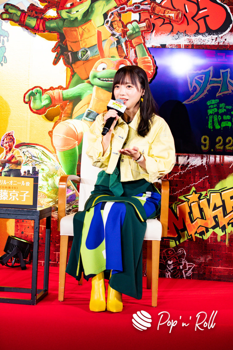 映画『ミュータント・タートルズ：ミュータント・パニック！』日本語吹替版完成報告会見（2023年8月23日）