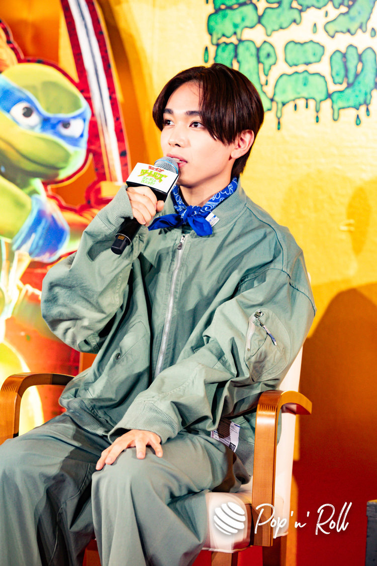 映画『ミュータント・タートルズ：ミュータント・パニック！』日本語吹替版完成報告会見（2023年8月23日）