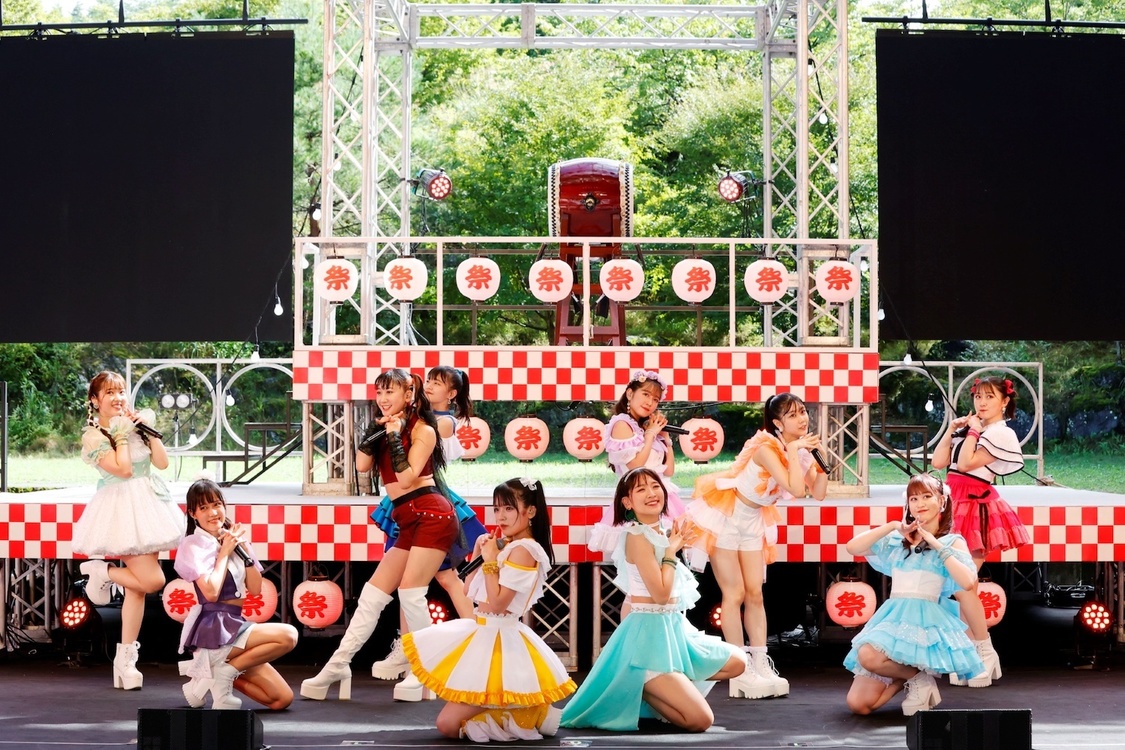 つばきファクトリー＜つばきファクトリーの夏祭り2023 ～灼熱～＞山梨・河口湖ステラシアター（2023年8月24日）