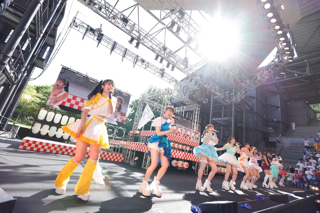 つばきファクトリー＜つばきファクトリーの夏祭り2023 ～灼熱～＞山梨・河口湖ステラシアター（2023年8月24日）