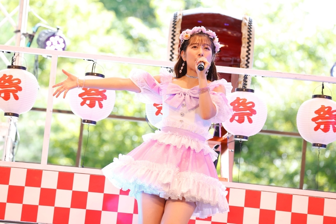 谷本安美：つばきファクトリー＜つばきファクトリーの夏祭り2023 ～灼熱～＞山梨・河口湖ステラシアター（2023年8月24日）