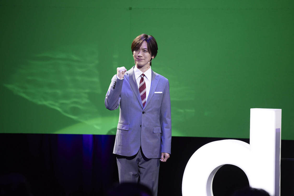 dip新CM「真矢本部長のプレゼン」篇 メイキングカット