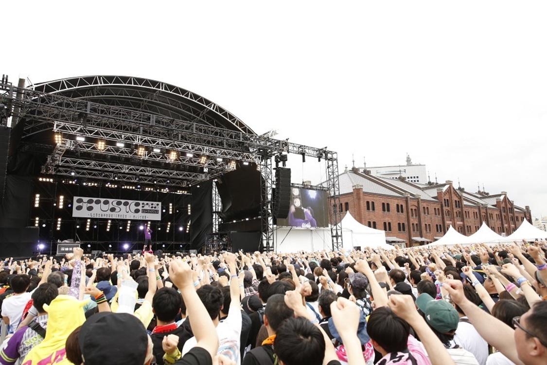 画像 岡崎体育 Music フェス 私立恵比寿中学開校10周年記念 In 赤レンガ倉庫 横浜 赤レンガパーク 特設会場 19年6月22日 イベントレポート エビ中 初の主催イベント開催 ももクロ 岡崎体育 ゲスの極み乙女 らと描いた多幸感溢れる光景