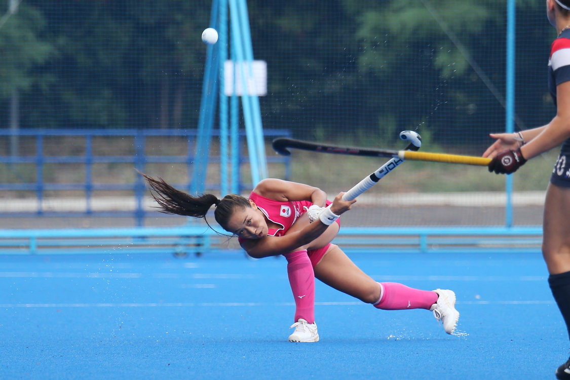 及川選手＜ホッケー日本代表国際強化マッチ＞大井ホッケー競技場（2023年9月3日）