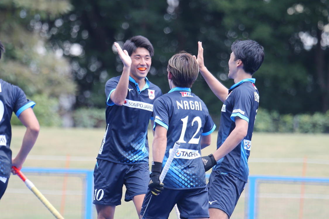 丹羽選手＜ホッケー日本代表国際強化マッチ＞大井ホッケー競技場（2023年9月3日）