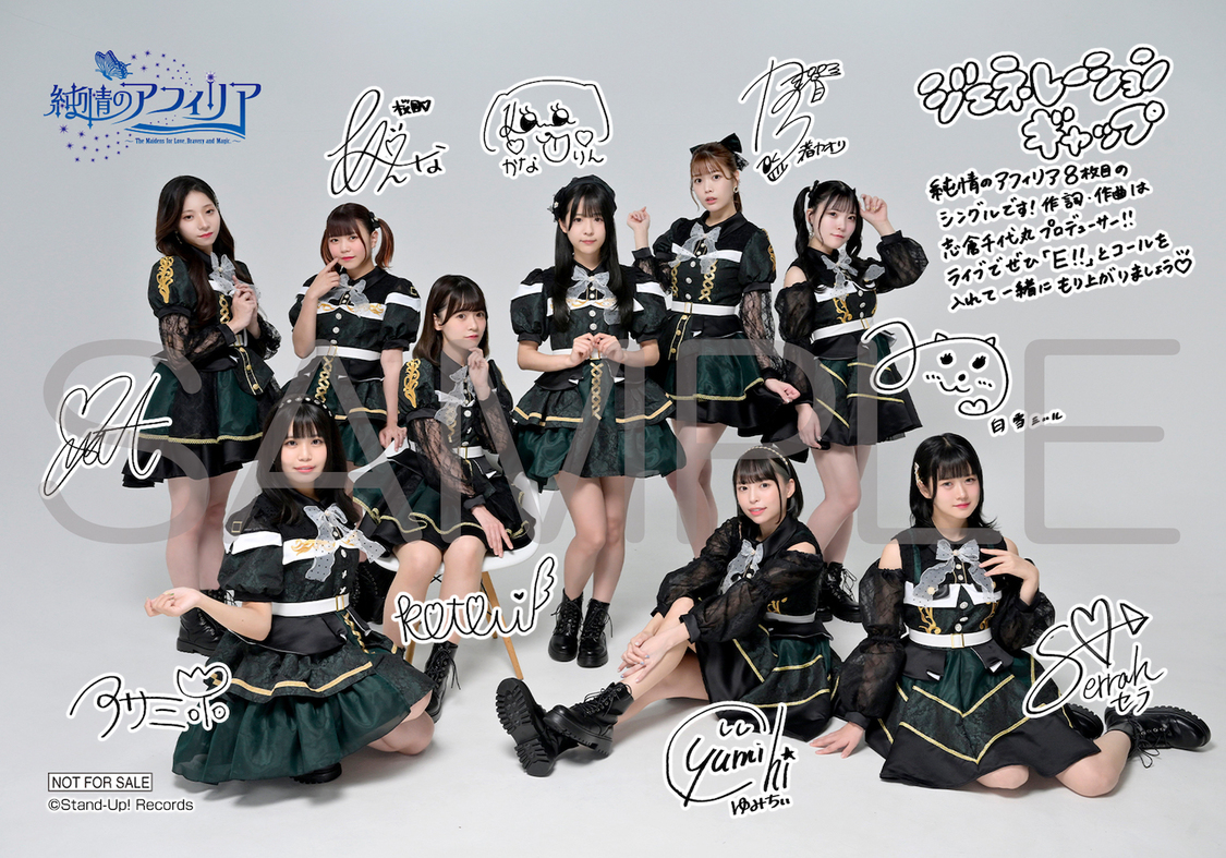 【ゲーマーズ】複製サイン＆コメント入りL判ブロマイド