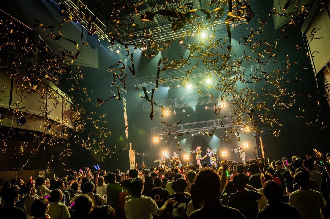ゆるめるモ！＜GOLDEN YOU ツアー＞Zepp Shinjuku(TOKYO)（2023年9月9日（土）／撮影：千佳）