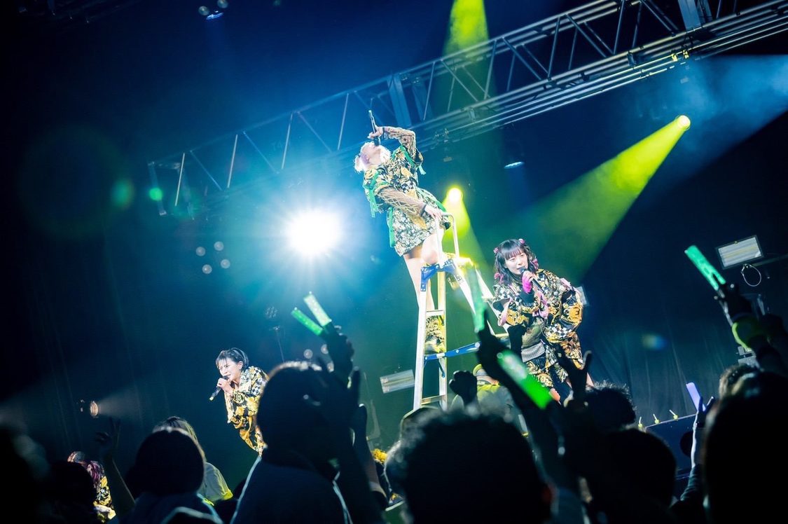 ゆるめるモ！＜GOLDEN YOU ツアー＞Zepp Shinjuku(TOKYO)（2023年9月9日（土）／撮影：千佳）