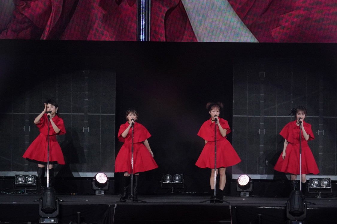 石川梨華、矢口真里、辻希美、紺野あさ美＜Hello! Project 25th ANNIVERSARY CONCERT「ALL FOR ONE & ONE FOR ALL!」ACT I＞国立代々木競技場・第一体育館（2023年9月10日）
