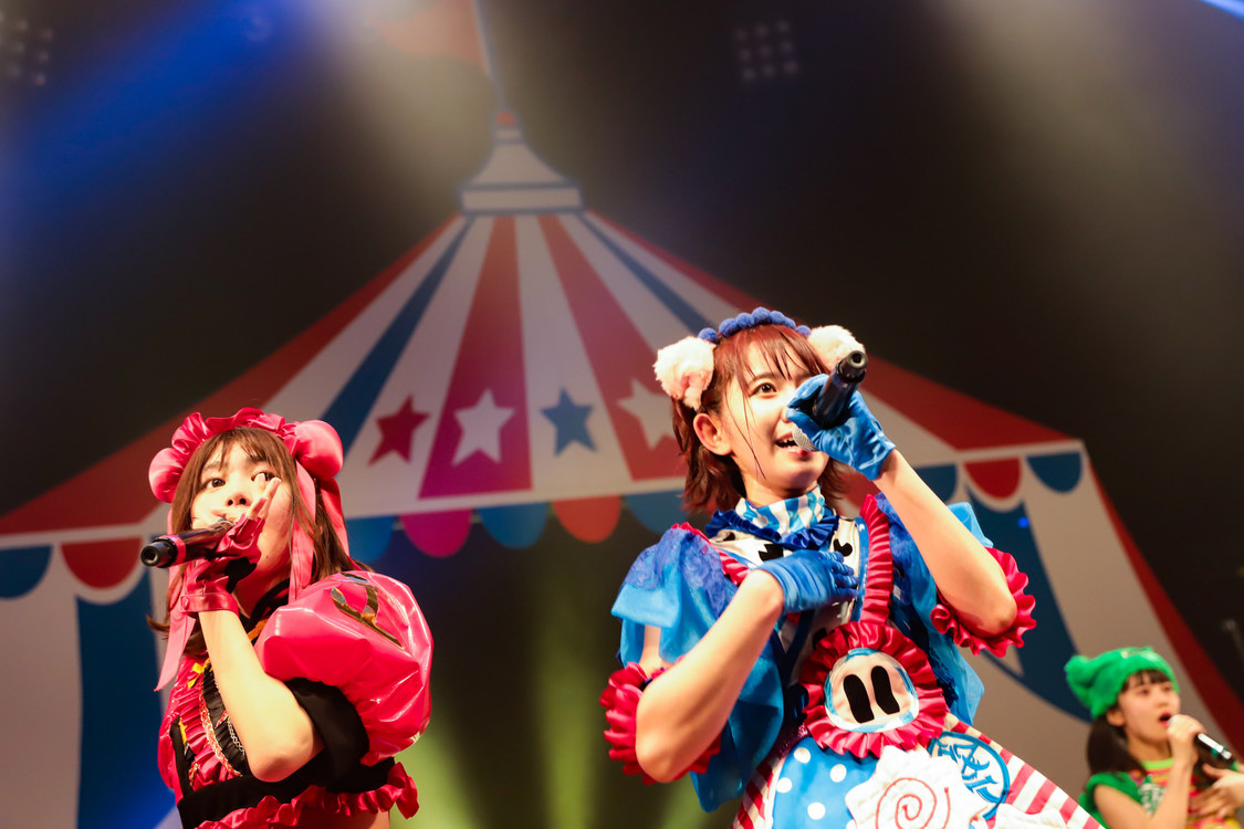 土光瑠璃子、南茉莉花｜FES☆TIVEアジアツアー＜THE CIRCUS／ザ・サーカス＞ファイナル＆6周年記念公演より