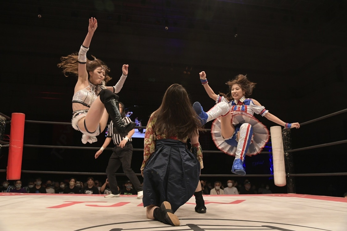 ＜TJPW CITY CIRCUIT '23～名古屋公演～＞名古屋国際会議場イベントホール（2023年9月18日／©東京女子プロレス）