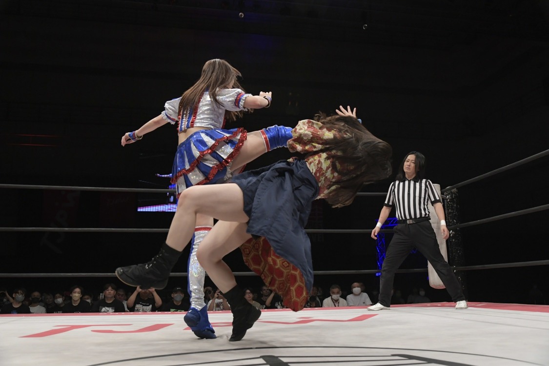 ＜TJPW CITY CIRCUIT '23～名古屋公演～＞名古屋国際会議場イベントホール（2023年9月18日／©東京女子プロレス）