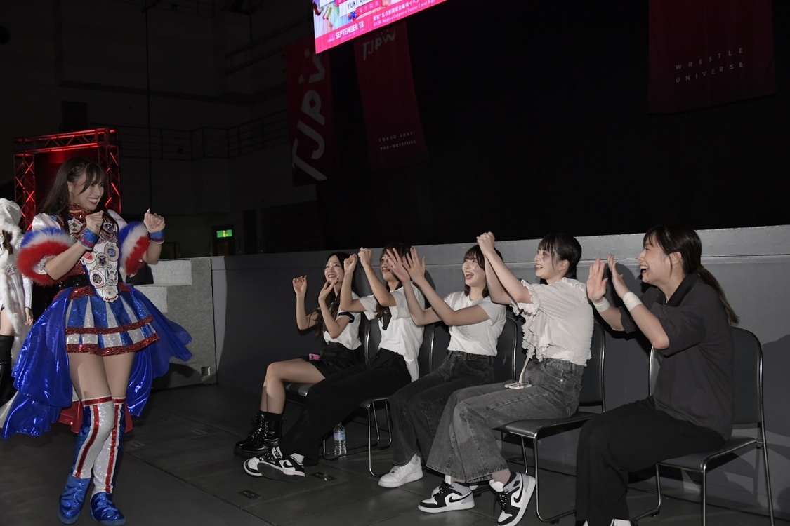 ＜TJPW CITY CIRCUIT '23～名古屋公演～＞名古屋国際会議場イベントホール（2023年9月18日／©東京女子プロレス）