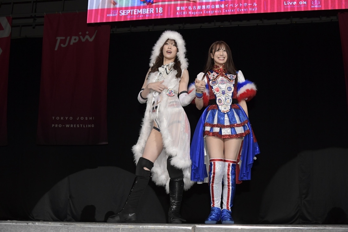 ＜TJPW CITY CIRCUIT '23～名古屋公演～＞名古屋国際会議場イベントホール（2023年9月18日／©東京女子プロレス）
