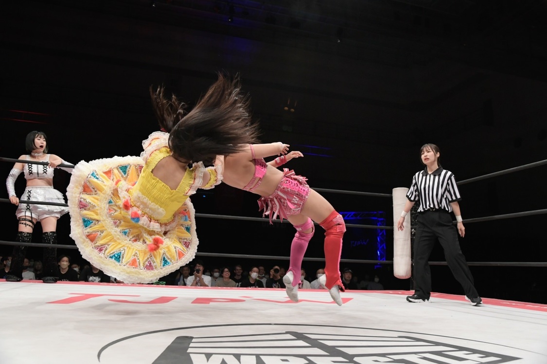 ＜TJPW CITY CIRCUIT '23～名古屋公演～＞名古屋国際会議場イベントホール（2023年9月18日／©東京女子プロレス）