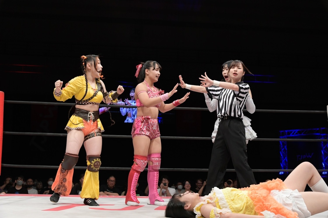 ＜TJPW CITY CIRCUIT '23～名古屋公演～＞名古屋国際会議場イベントホール（2023年9月18日／©東京女子プロレス）