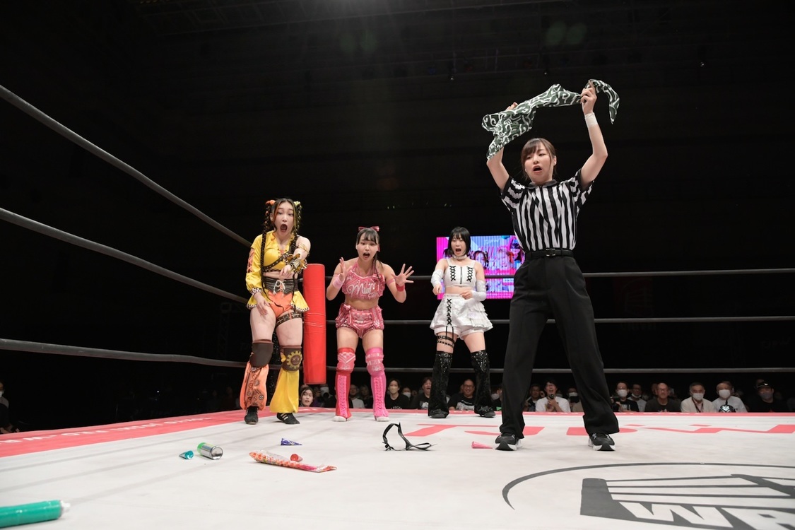 ＜TJPW CITY CIRCUIT '23～名古屋公演～＞名古屋国際会議場イベントホール（2023年9月18日／©東京女子プロレス）