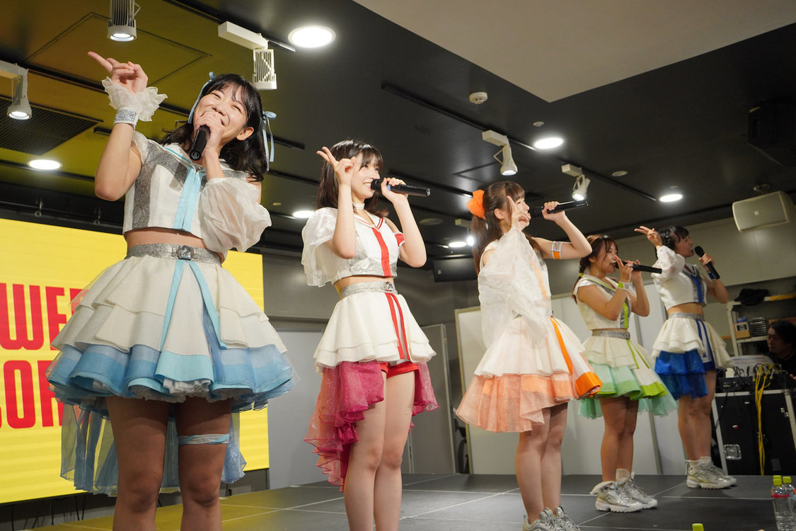 アップアップガールズ（２）＜「PuP」リリース記念イベント＞タワーレコード 渋谷店（2023年9月23日）