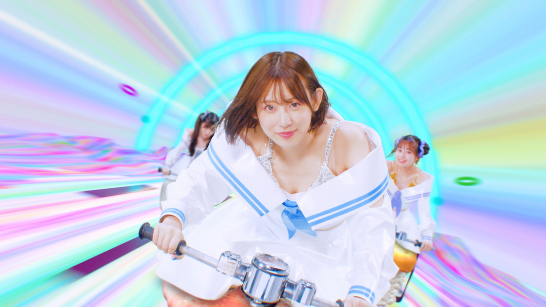 #ババババンビ「ゲイシャフジヤマ」MVより