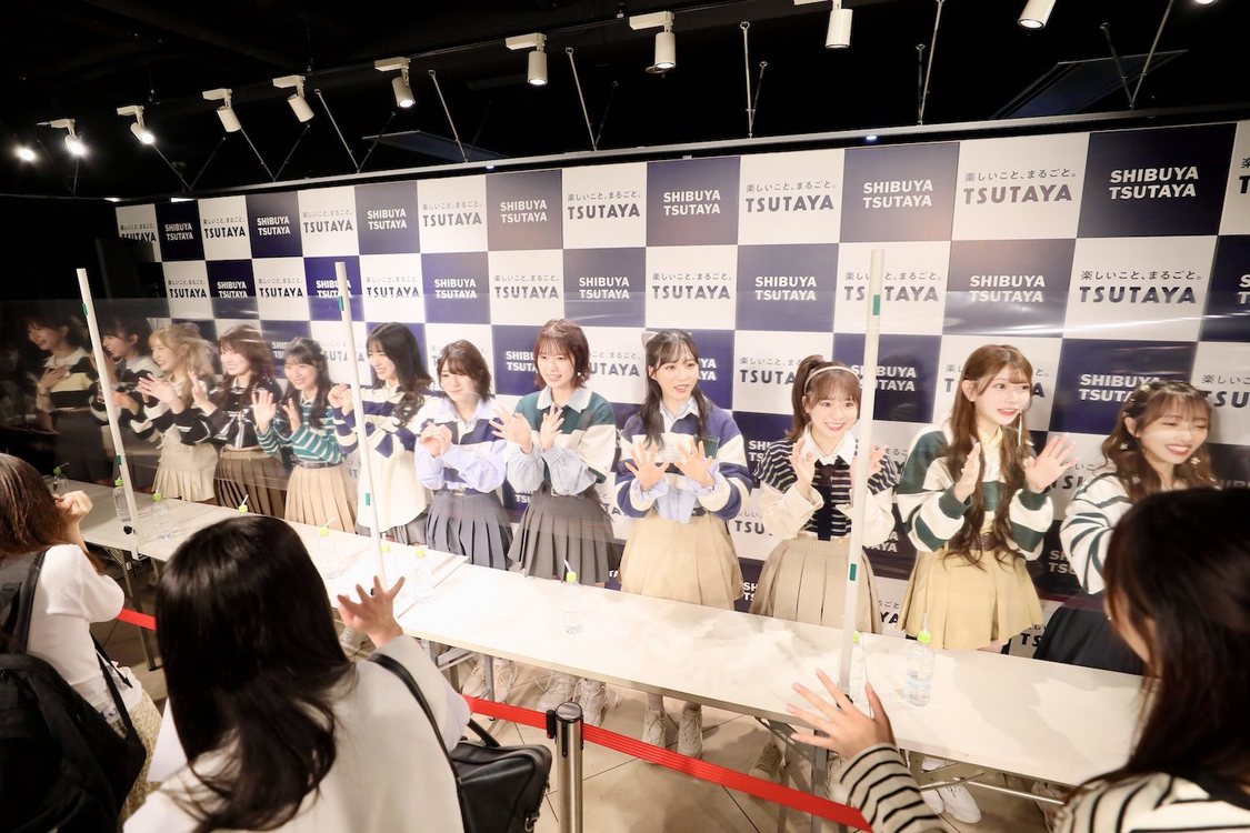 ＜AKB48 62ndシングル「アイドルなんかじゃなかったら」発売記念 【SHIBUYA TSUTAYA】選抜メンバーお見送り会＞SHIBUYA TSUTAYA（2023年9月27日／ⒸAKB48）