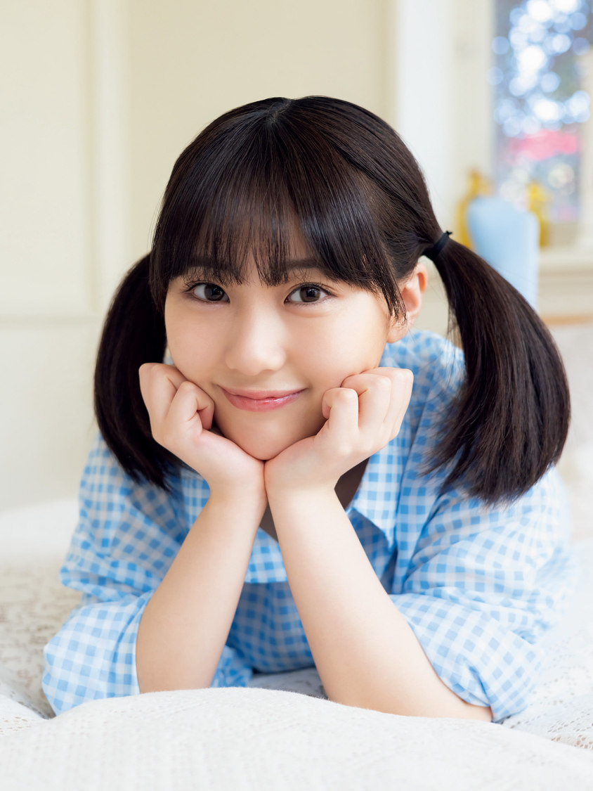 田中美久（HKT48） 『ヤングアニマルWeb』（撮影：青山裕企）