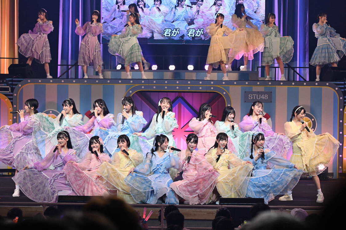 ＜STU48 全国ツアー2023＞大阪メルパルクホール（2023年9月30日／©STU）