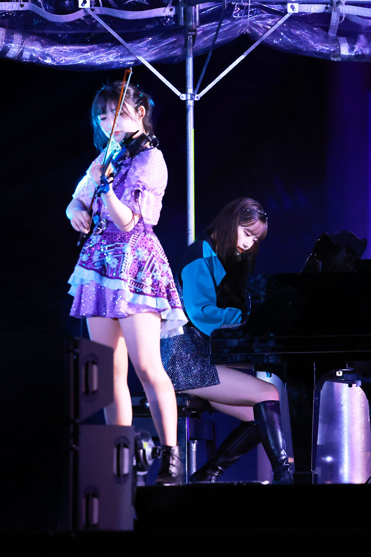 有澤一華、小林萌花＜平安神宮 月音夜 ～京都名月コンサート2023～＞平安神宮（2023年9月30日）