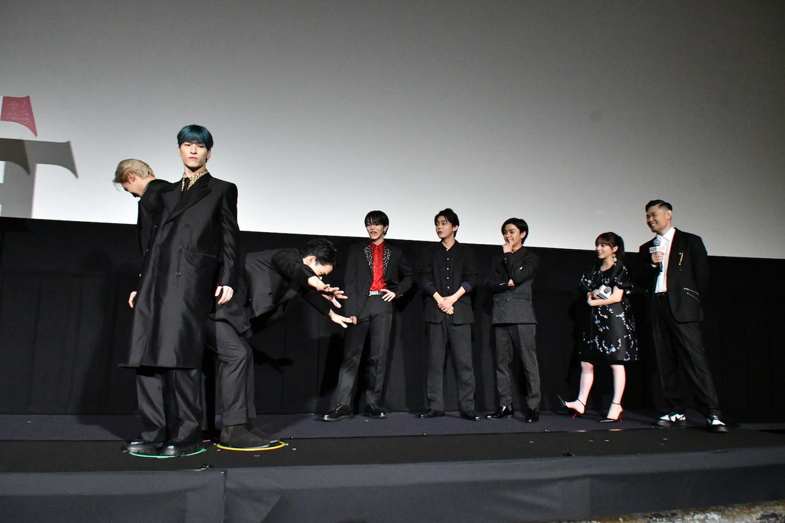 ＜映画『OUT』完成披露上映会＞（2023年10月1日／Ⓒ2023『OUT』製作委員会）