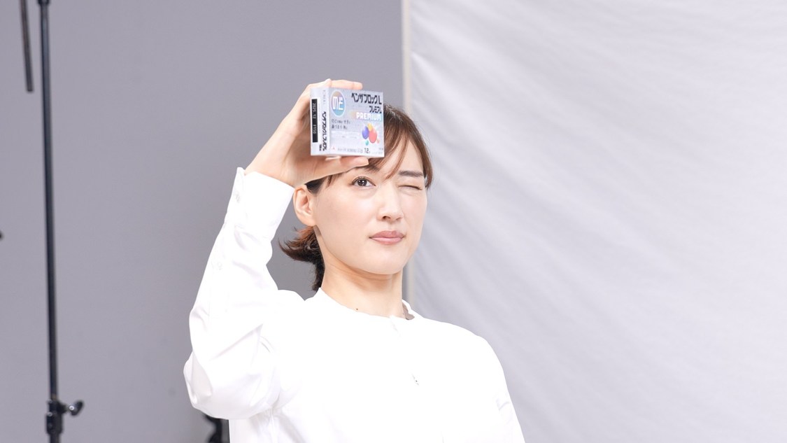 『ベンザブロック®プレミアム』シリーズ新TV-CMメイキングカット