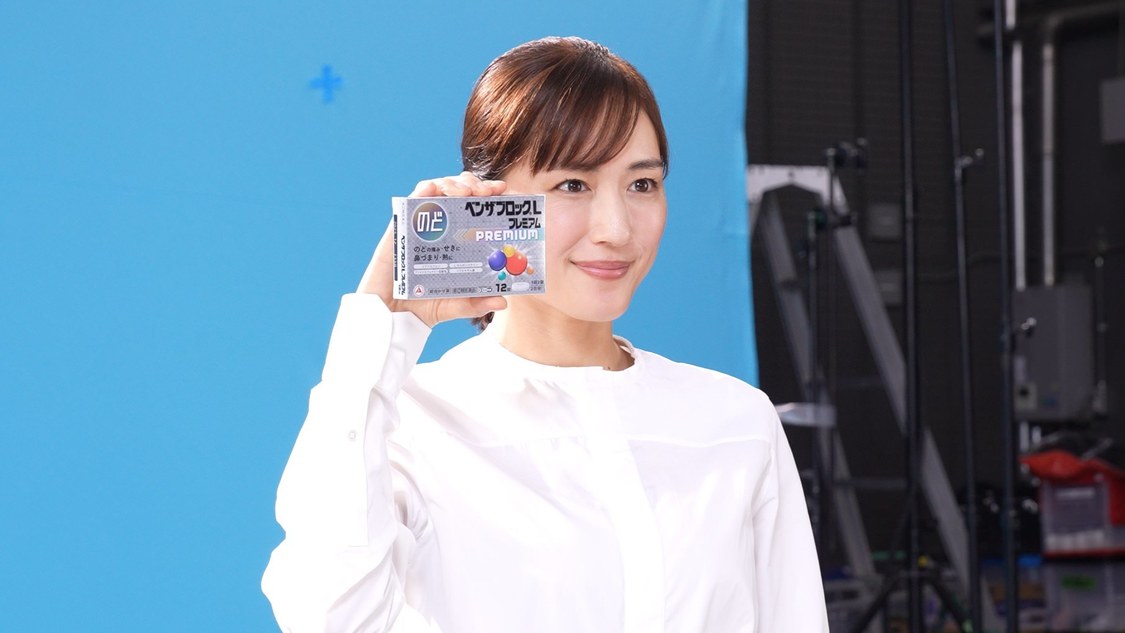 『ベンザブロック®プレミアム』シリーズ新TV-CMメイキングカット