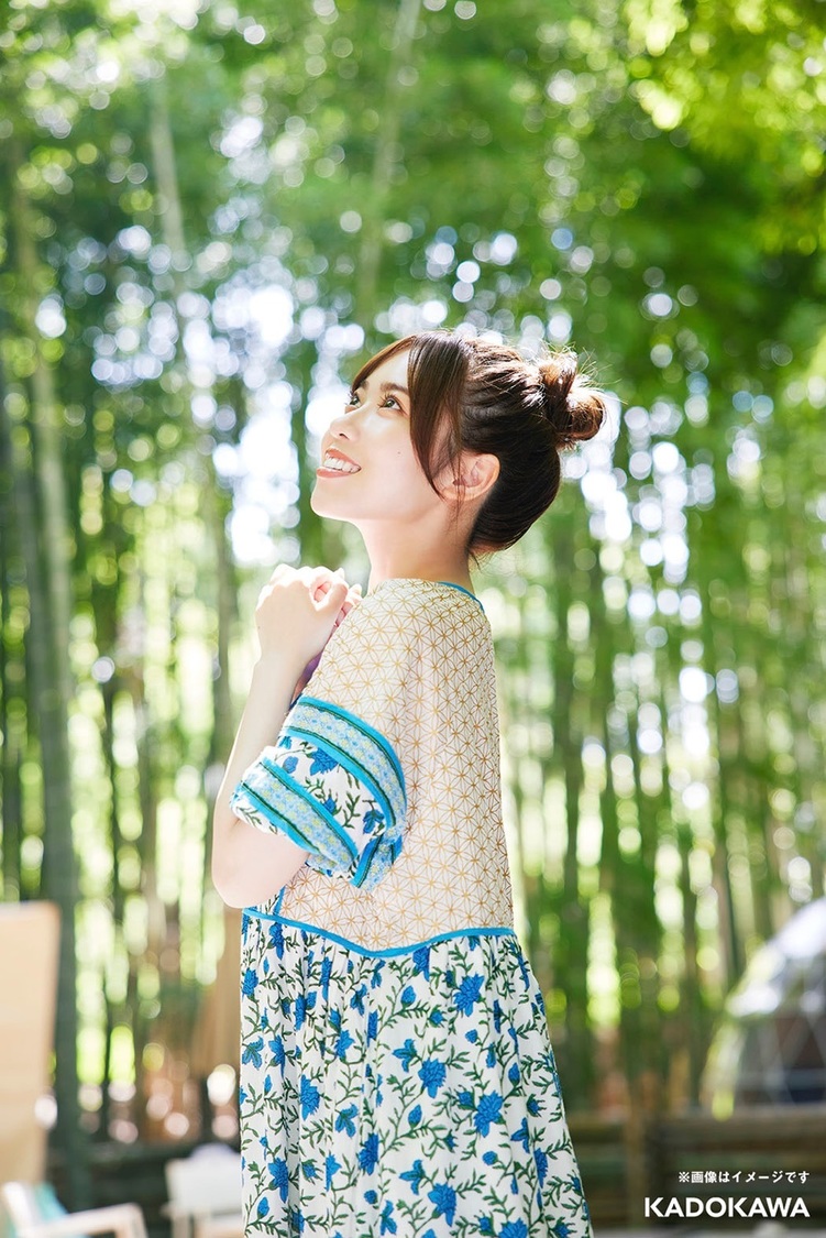 伊達さゆり カレンダー 2024.04-2025.03（壁掛けver.）先行カット（撮影：佐野円香）