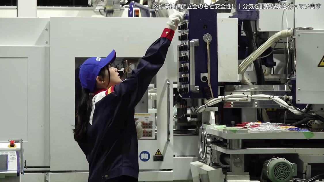 バンダイホビーセンターでの訓練の様子