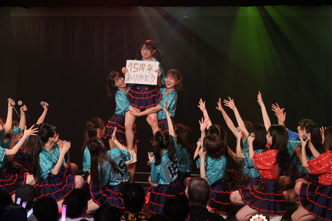 ＜SKE48 15周年特別公演＞SKE48劇場（2023年10月5日／©2023 Zest, Inc.）