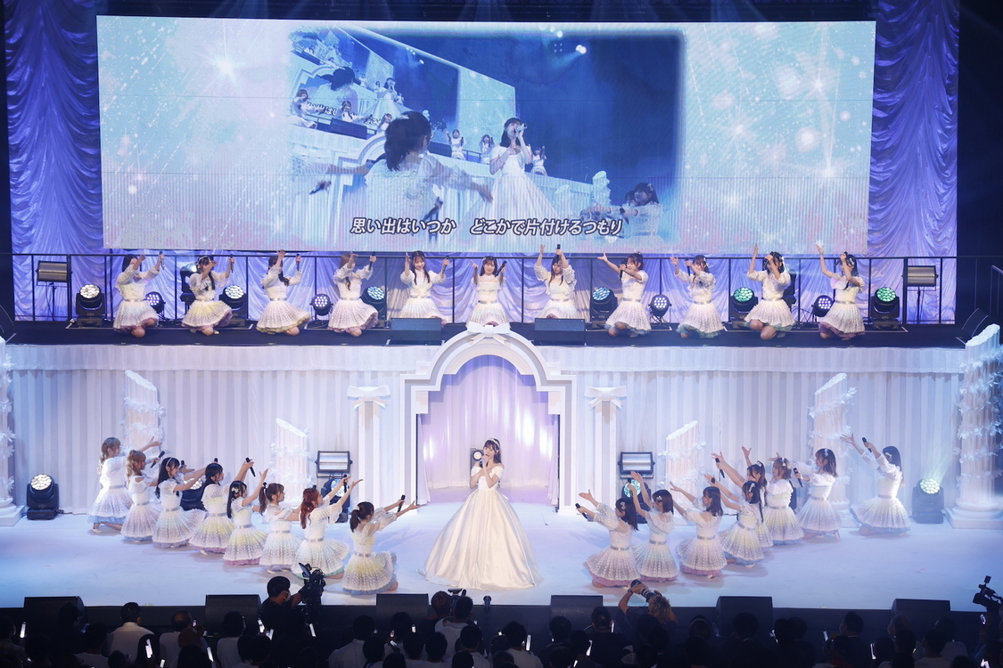 HKT48＜運上弘菜 卒業コンサート 〜WHITE〜＞Zepp DiverCity(TOKYO)（2023年10月5日／©Mercury）