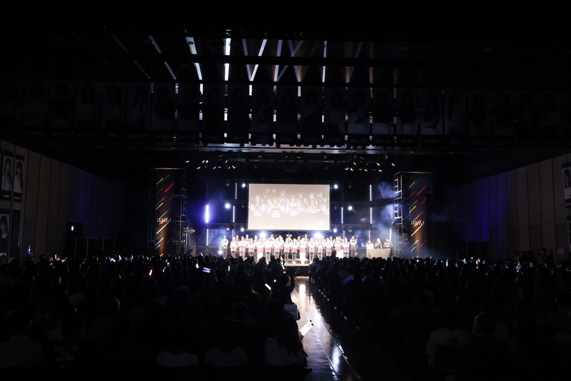 WHITE SCORPION＜IDOL3.0 PROJECT 最終合格者発表イベント＞渋谷ヒカリエ ヒカリエホールA（2023年10月7日／©OVERSE）