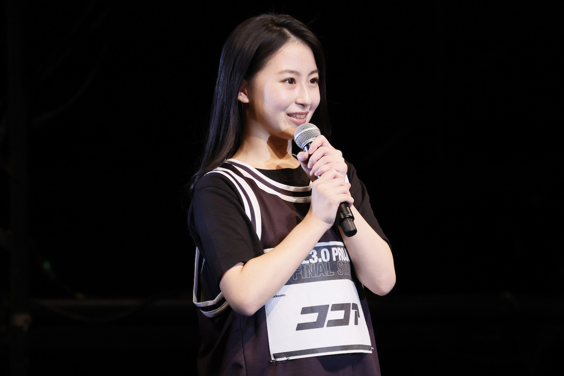 ココア＜IDOL3.0 PROJECT 最終合格者発表イベント＞渋谷ヒカリエ ヒカリエホールA（2023年10月7日／©OVERSE）