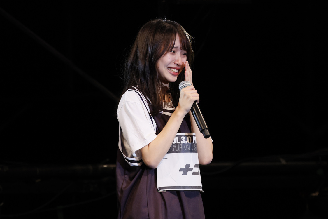 ナコ＜IDOL3.0 PROJECT 最終合格者発表イベント＞渋谷ヒカリエ ヒカリエホールA（2023年10月7日／©OVERSE）