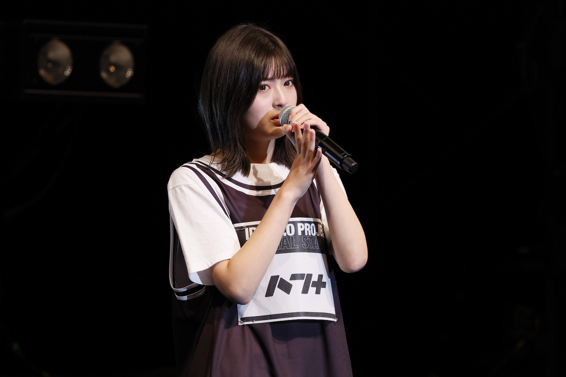 ハンナ＜IDOL3.0 PROJECT 最終合格者発表イベント＞渋谷ヒカリエ ヒカリエホールA（2023年10月7日／©OVERSE）