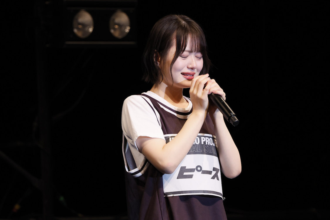 ピース＜IDOL3.0 PROJECT 最終合格者発表イベント＞渋谷ヒカリエ ヒカリエホールA（2023年10月7日／©OVERSE）