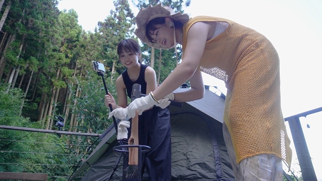 「ゆるキャン△コラボ！約1年ぶりに夢菜と車で日帰りキャンプ🏕️」より