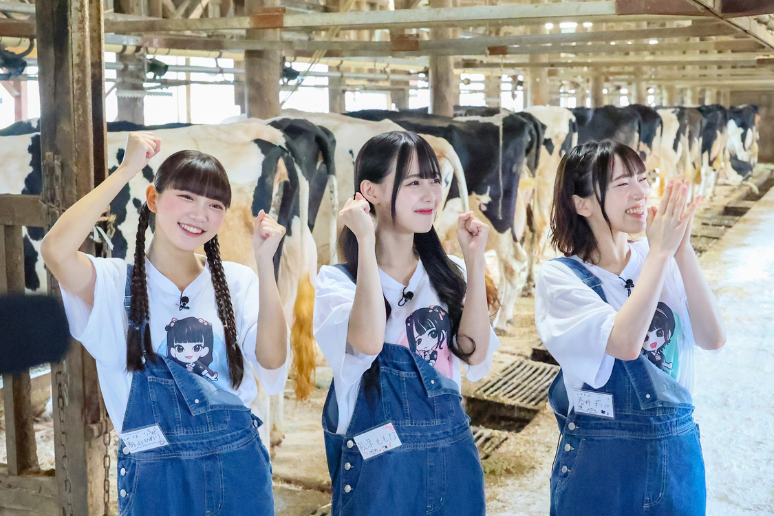 高嶺のなでしこ 酪農応援アンバサダー就任　関連カット